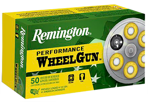 Remington Ammunition 22340 Performance WheelGun  45Colt 250gr Lead Round Nose 50 Per Box/10 Case
