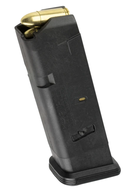 Magpul MAG801BLK PMAG GL9 10rd 9mm Luger Compatible w/Glock 17 Black Polymer