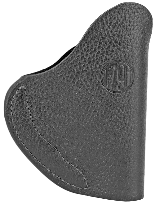 1791 Gunleather SCH2NSBL SCH  IWB Size 02 Night Sky Black Leather Belt Clip Fits Ruger LC9/S&W J Frame/Colt Cobra Left Hand