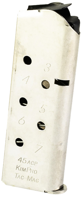 Kimber Mfg.,inc 1100813A Tac-Mag  7rd Compact 45 ACP Stainless Steel