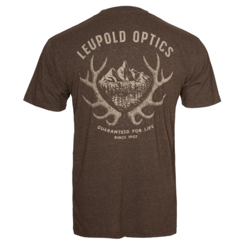 Leupold Antler Range Tee Brown Heather 3XL
