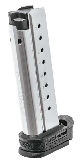 Springfield Armory XDE09091 XD-E  9rd Detachable w/Extended Sleeve 9mm Luger Stainless Steel