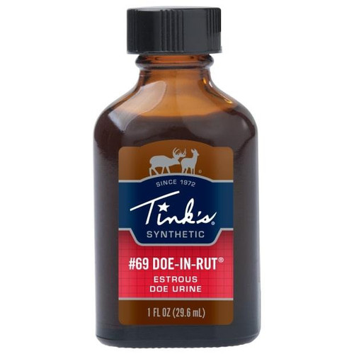 Tinks #69 Doe-In-Rut Synthetic 1oz Glass Bottle