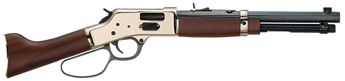 Henry H006GML Mare's Leg Side Gate 44 Mag/44 Special 5+1 12.90" Blued Octagon Barrel, Polished Hardened Brass Receiver, American Walnut Furniture