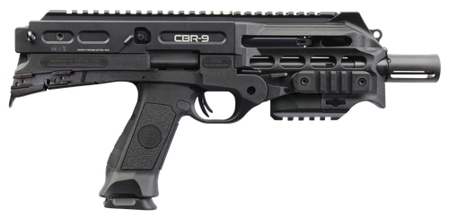 Chiappa Firearms 500217 CBR-9 Black Rhino 9mm Luger 9" 18+1, Black, No Brace