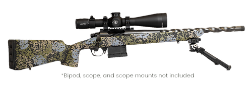 Horizon Firearms RF006P221816T12 Vandal X 22 Creedmoor 18" Black Fluted Threaded Barrel, Drilled & Tapped Receiver, Iota EKO X Carbon Fiber Stock