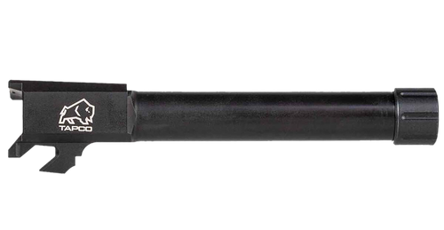 Tapco TAP22027 Springfield 9mm Luger Threaded Black Melonite Stainless Steel, Fits Springfield Hellcat Pro
