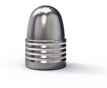 Lee Round Nose Pistol Mould - Double Cavity (Handles Included) .452" 230 gr