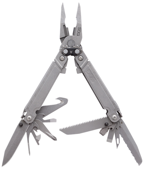 S.O.G SOGPA3001CP PowerAccess MT Stone Washed 5Cr15MoV Stainless Steel 6.82" Long