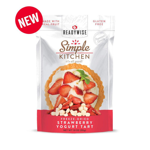 Readywise Simple Kitchen Strawberry Yogurt Tart