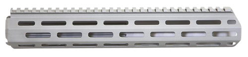 Q LLC 12HBMLOKHGKIT Handguard  M-LOK Aluminum Gray Q LLC Honey Badger 12"