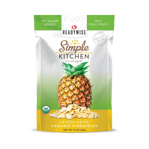 Readywise Organic Freeze Dried Pineapple