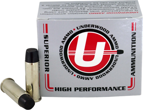 Underwood Ammo 723 Gas Check  44RemMag 305gr Hard Cast Long Wide Nose 20 Per Box/10 Case
