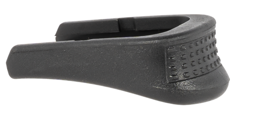 Pearce Grip PG48 Grip Extension  made of Polymer with Texture Black Finish & 5/8" Gripping Surface for 9mm Luger Glock 43X, 48