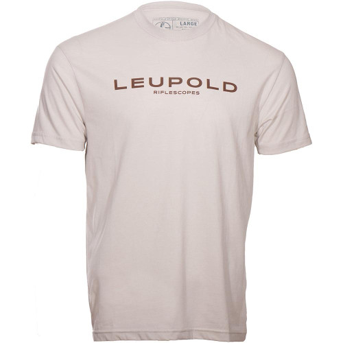 Leupold Riflescopes Short Sleeve Shirt Sand M