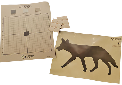 ATN ACMKIRTGCY Thermal Target Kit Coyote Paper 30" x 24" Brown Includes 12 Plasters/2 Targets