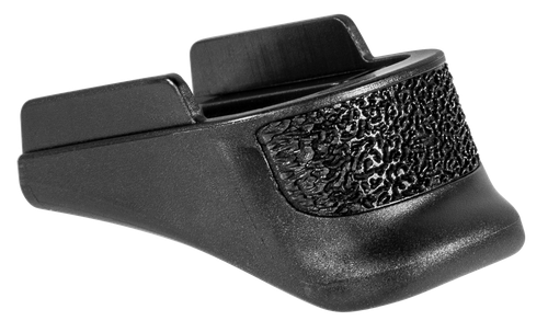 Pearce Grip PG365 Grip Extension  made of Polymer with Texture Black Finish & 5/8" Gripping Surface for Sig P365 with 10rd Mags