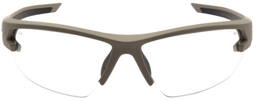 Pyramex VGST1410T Semtex 2.0 Glasses Clear Lens Anti-Fog Tan Frame