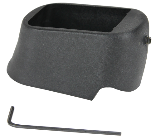 Pachmayr 03853 Mag Sleeve  Compatible w/ Glock 20/21 Mags To Fit Glock 29/30 Models, Black Polymer