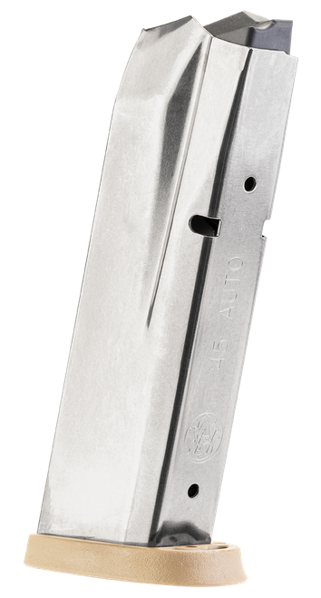 Smith & Wesson 194700000 M&P  10rd 45ACP Brown Floor Plate Steel