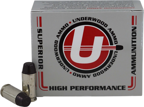 Underwood Ammo 740   40S&W 200gr Hard Cast Flat Nose 20 Per Box/10 Case