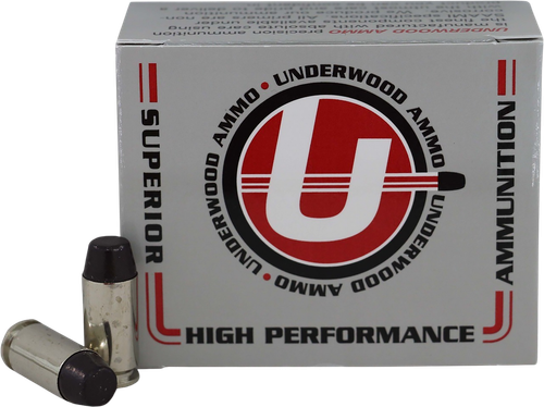 Underwood Ammo 740   40S&W 200gr Hard Cast Flat Nose 20 Per Box/10 Case