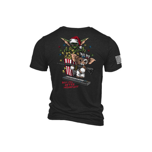 Nine Line Belt Fed Triblend Short Sleeve Shirt Black S