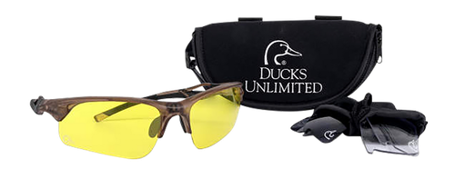 Radians DUINTLENS3BX Ducks Unlimited Interchangeable Lens Kit Clear/Smoke/Amber Lens Translucent Frosted Frame
