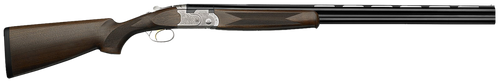 Beretta USA J686FN8 686 Silver Pigeon I 410 Gauge 3" 2rd 28" Blued Barrel, Nickel Engraved Metal Finish & Oiled Walnut Stock