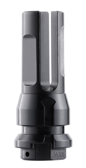 Dead Air DA301 Flash Hider  Black with 1/2"-28 tpi Threads & 2.70" OAL for 5.56x45mm NATO Sandman Series, KeyMod Equipped Nomad-30 & Primal Suppressors