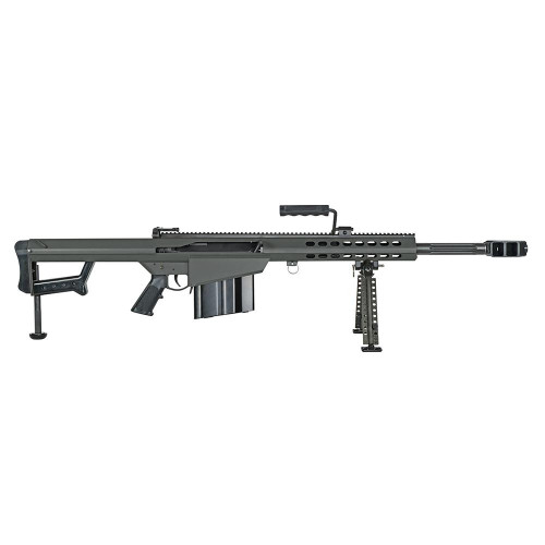 Barrett Model 82A1 Rifle .50 BMG 10rd Magazine(1) 20" Fluted Barrel w/Bipod Manganese Phosphate Finish