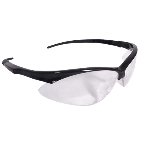 Radians OB0110CS Outback Shooting Glasses Adult Clear Lens Anti-Fog Black Frame