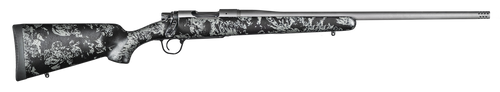 Christensen Arms 8010107400 Mesa FFT 6.5 PRC 4+1 20" Threaded Barrel, Tungsten Gray Cerakote, Black with Gray Webbing Stock