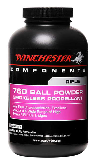 Winchester Powder 7601 Ball Powder 760 Rifle Multi-Caliber 1 lb