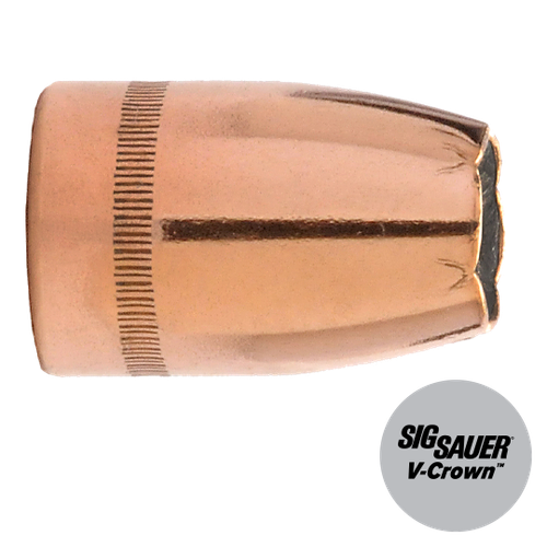 Sig Sauer V-Crown By Sierra Handgun Bullets 9mm .355" 124 gr. JHP Sig Sauer V-Crown 500/ct
