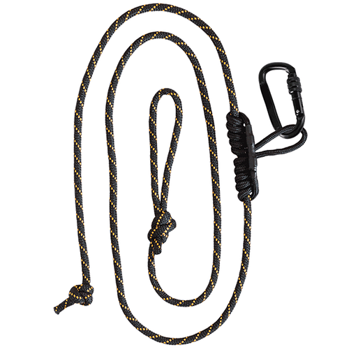 Muddy MUDMSA070 Safety Harness Lineman's Rope Black Nylon