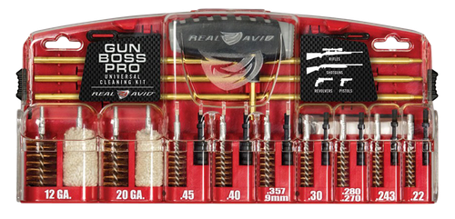 Real Avid AVGBPROU Gun Boss Pro Universal Cleaning Kit 23 Pieces