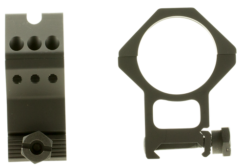 Weaver Mounts 99686 Six-Hole Skeleton Rings  Matte Black 34mm Extra Extra High