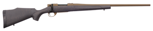 Weatherby VWB270NR4T Vanguard Weatherguard 270 Win 5+1 24" Barrel, Burnt Bronze Cerakote Metal Finish, Bronze Webbed Black Fixed Monte Carlo Stock