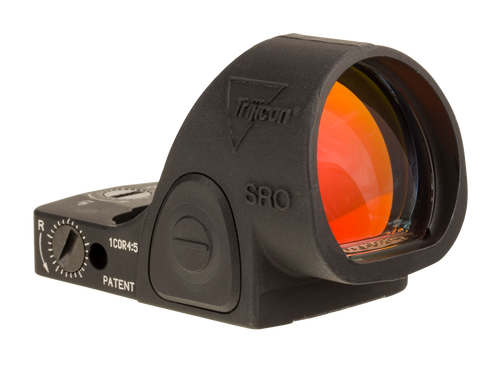 Trijicon 2500003 SRO  Matte Black 1 x 0.98" x 0.89" 5 MOA Red Dot