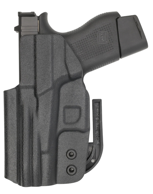 C&G Holsters 0026100 Covert  IWB Black Kydex Belt Clip Fits Glock 42