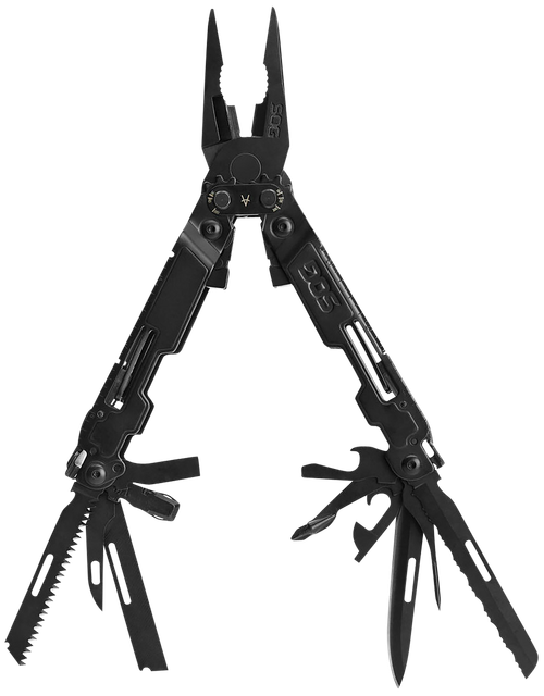S.O.G SOGPA2002CP PowerAccess Deluxe Black Stainless Steel 21 Tools w/Sheath