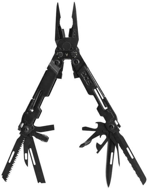 S.O.G SOGPA2002CP PowerAccess Deluxe Black Stainless Steel 21 Tools w/Sheath