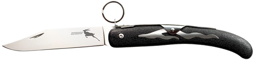 Cold Steel CS20KK Kudu  4.25" Folding Plain Mirror Polished 5Cr15MoV SS Blade/ Black Woodgrain Zy-Ex Handle