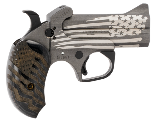 Bond Arms BAOG Old Glory  45 Colt (LC)/410 Gauge 3.50" 2 Round American Flag Stainless Steel Cerakote