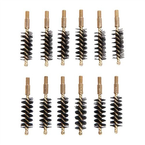 HEAVY WEIGHT BRUSH, NYLON, 10MM/.40/.41 CAL PISTOL, 12 PACK