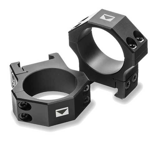 Steiner 5957 H-Series Lightweight Matte Black Steel 30mm Tube Low, Picatinny Rail