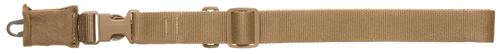 Tacshield T6005CY CQB Sling Coyote Tan Webbing Single-Point Rifle/Shotgun