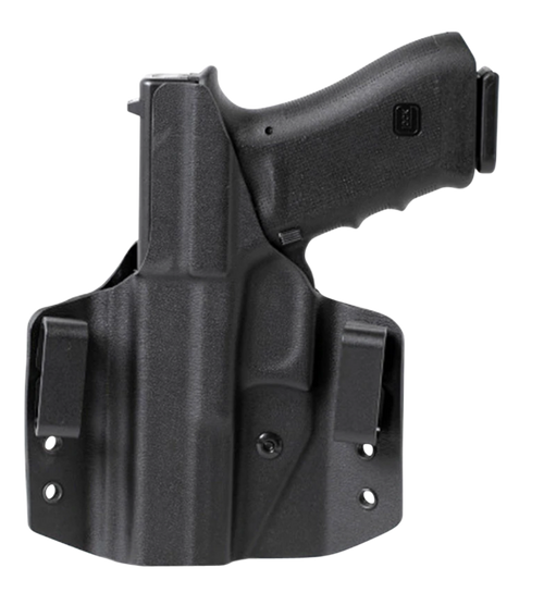 Uncle Mike's 54CCW07BGL CCW Holster OWB Black Boltaron Belt Loop Fits Springfield XD/XD Compact Left Hand