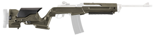 Archangel AAMINIOD Precision Stock  OD Green Synthetic Fixed with Adjustable Cheek Riser for Ruger Mini-14, Mini Thirty